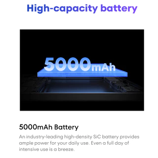 MEIZU Mblu 22 Pro (8/256GB) มือถือเล่นเกม จอ 120Hz ชิป G81 แบต 5000mAh รองรับ NFC เครื่องศูนย์ไทย ประกัน 1 ปี