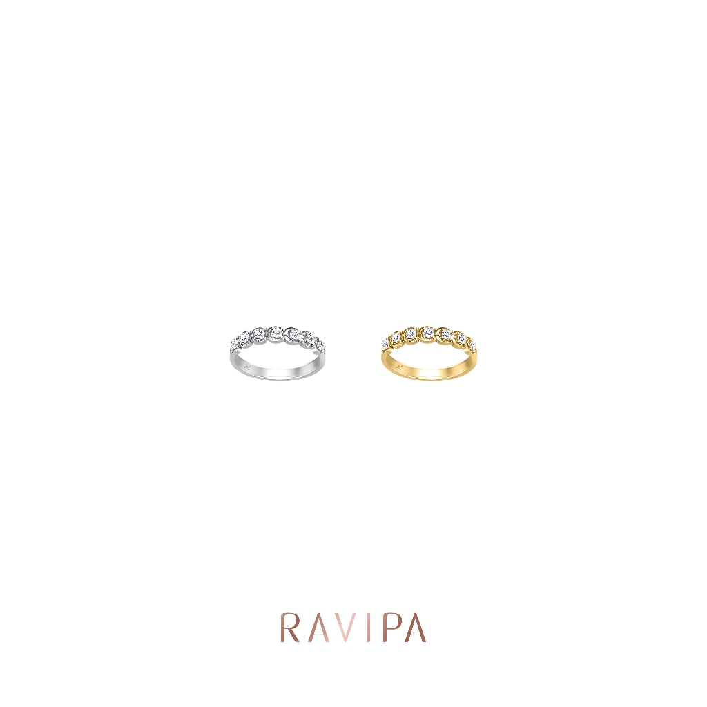 Ravipa | SEK THAO Horseshoe 7 Diamonds Ring เทพเจ้ากวนอู - แหวน