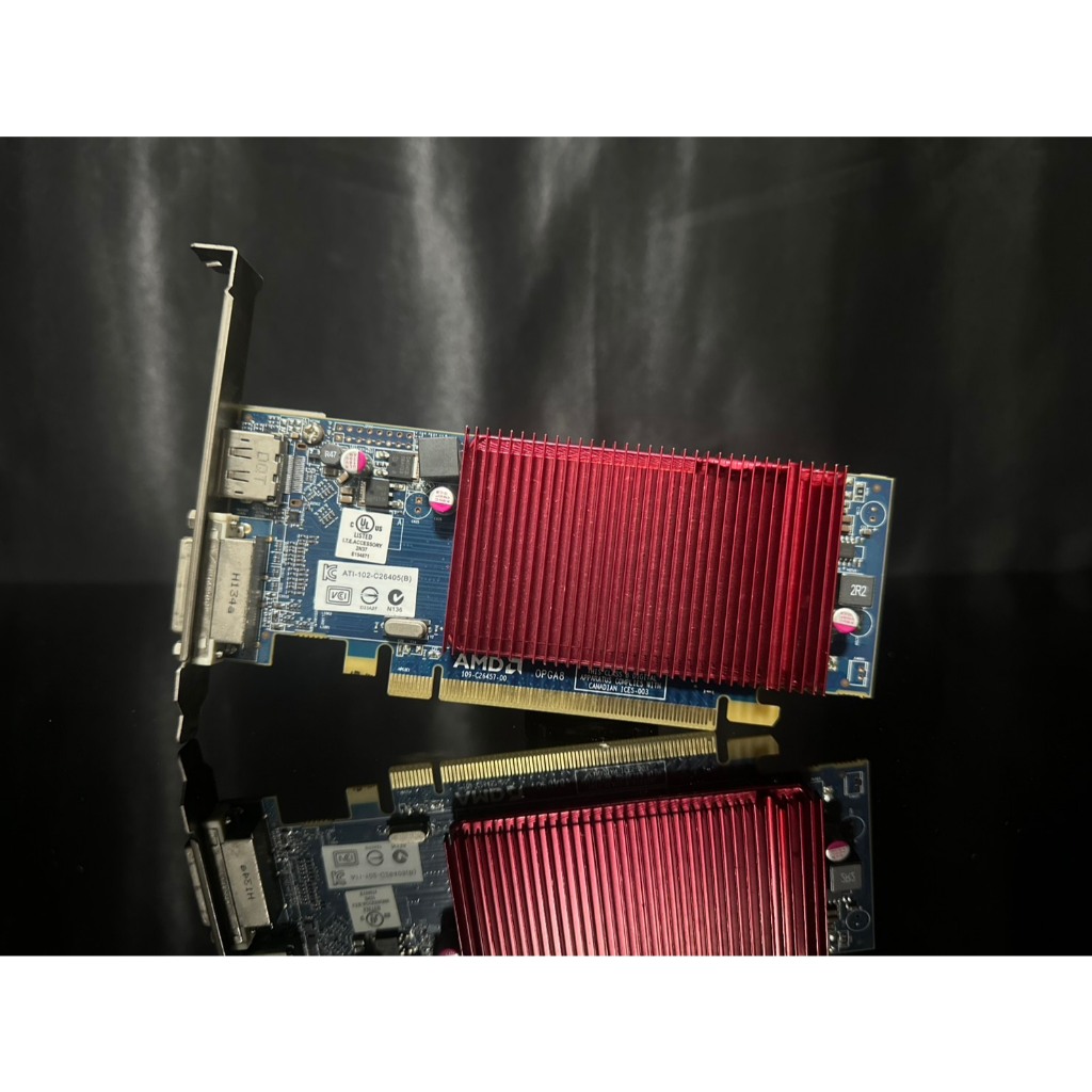 การ์ดจอ(graphic card)AMD ATI HD 6450 1GB DDR3  (ไม่ต่อไฟเพิ่ม) 1 MONTH WARANTY