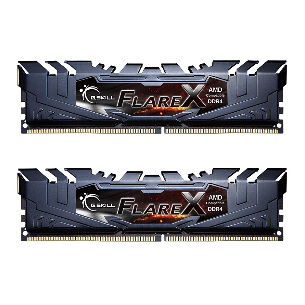แรม RAM DDR4/3200 G.SKILL FLARE X (8GBx2) 16GB BUS3200 ประกัน LT