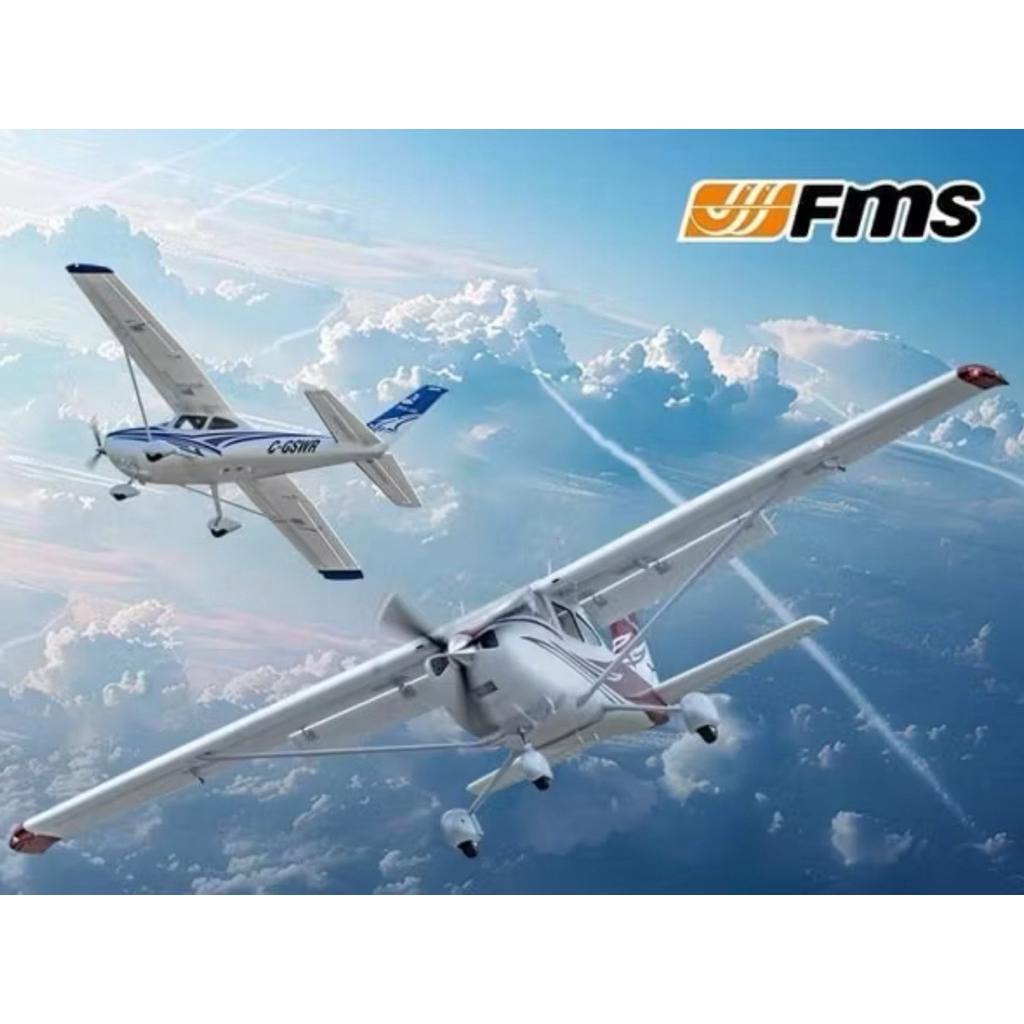 🇹🇭1500 Cessna 182 เปิดตัว New!!! from FMS เห็นเค้าว่าเป็น Ultra Realistic