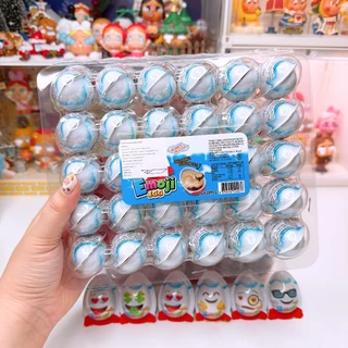 ช็อกโกแลตไข่อีโมจิ มีทั้งขนมและของเล่น 1 กล่อง 30 ชิ้น