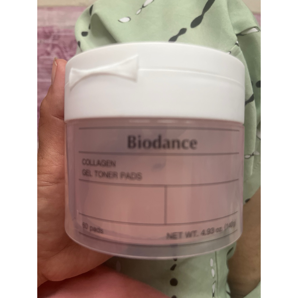 Biodance collagen gel toner pads
