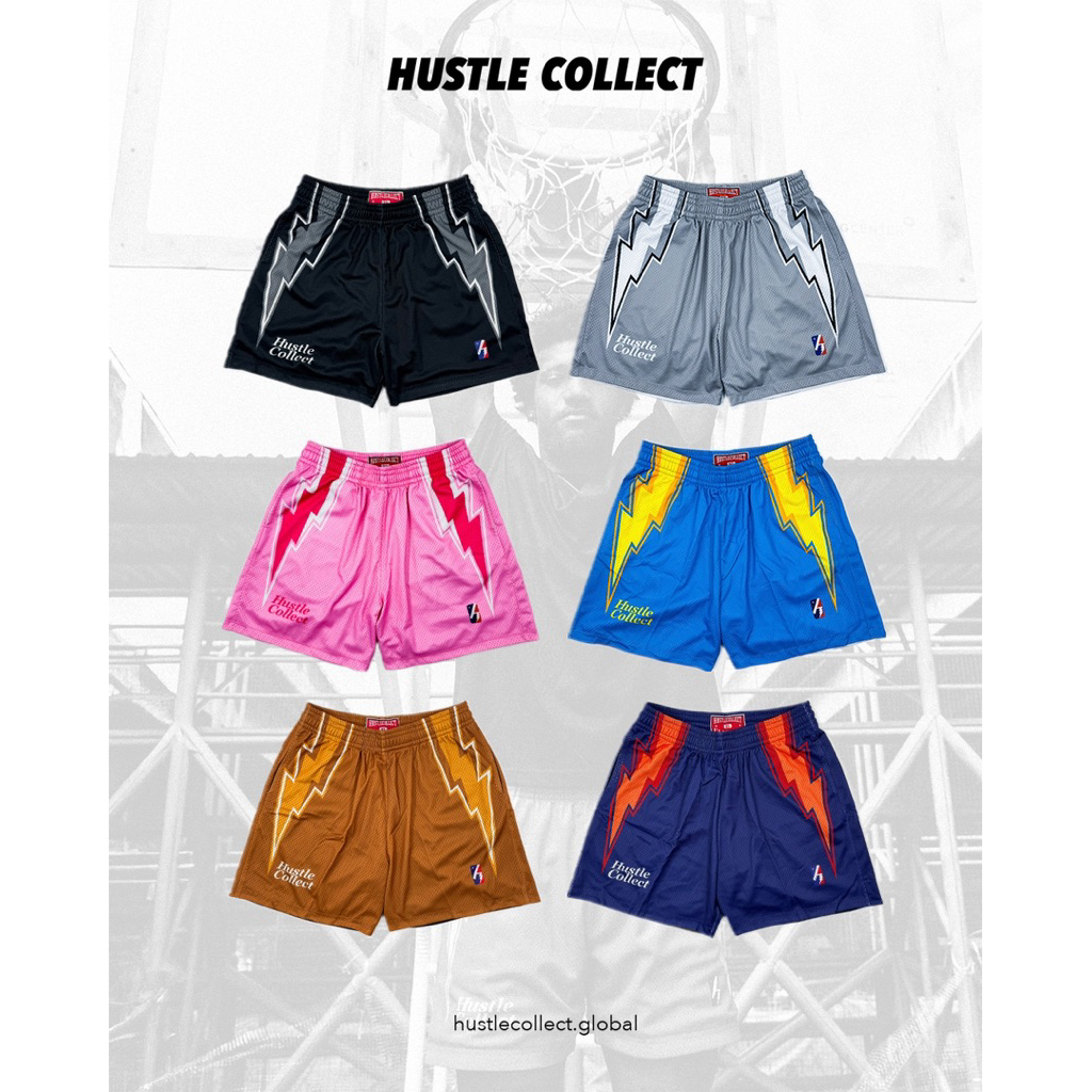 Hustle Collect "Hustle Mesh" shorts
