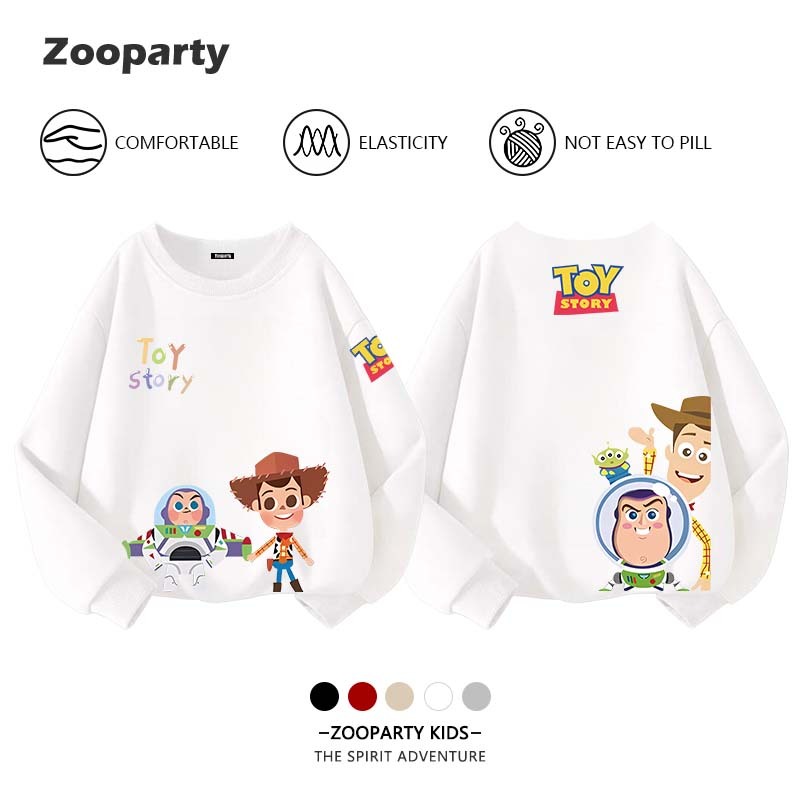 Toy Story เด็กเสื้อ เด็กผู้ชาย สไตล์ลำลอง เด็กเสื้อ ใส่สบาย ผ้าทนทาน เด็ก 3-13 ขวบ(พร้อมส่ง)