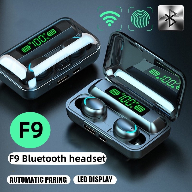 Bluetooth Earphone Portable Sports Wireless BASS Headphones