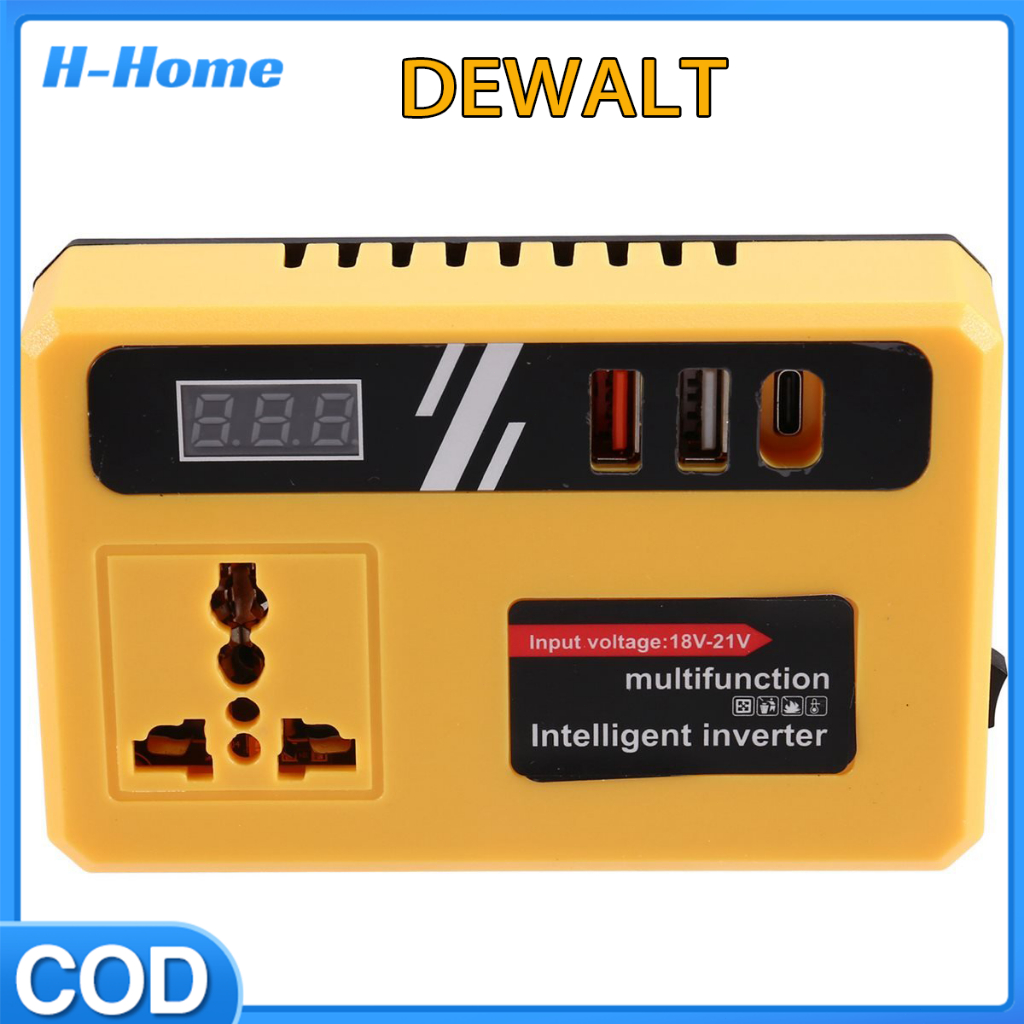 อินเวอเตอร์สำหรับแบตDEWALT (ใช้กับพัดลมได้) // P