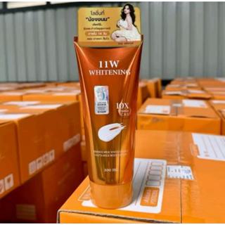 ซื้อ 1 แถม 1 โลชั่นบำรุงผิวกาย 11w ไวท์เทนนิ่ง 200มล. พร้อมส…