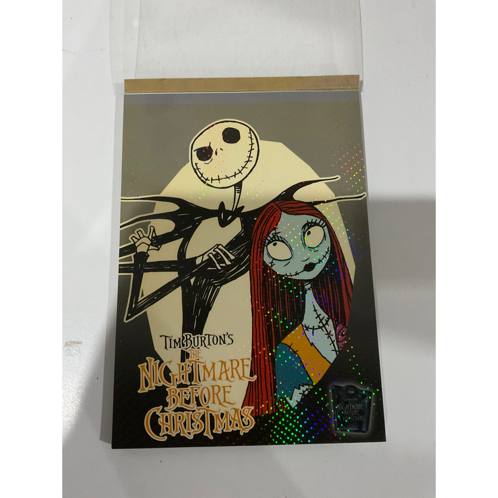 กระดาษโน๊ตจากเรื่อง nightmar befor Christmas