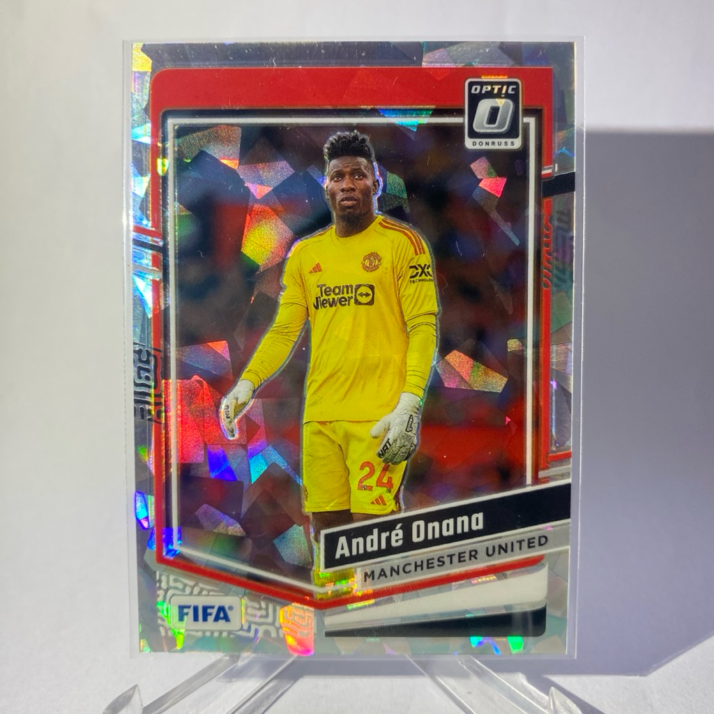 การ์ดนักฟุตบอล ANDRE ONANA, MANCHESTER UNITED, (PRIZM), PANINI OPTIC 2023