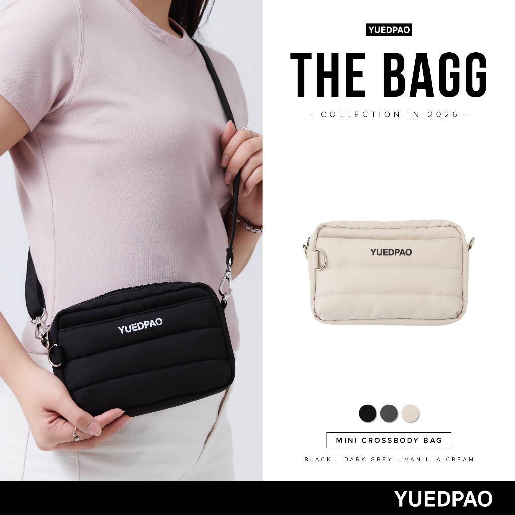 Yuedpao Mini Crossbody Case Bag กระเป๋าสะพายข้างแฟชั่น กระเป๋าอเนกประสงค์ กระเป๋ายืดเปล่า