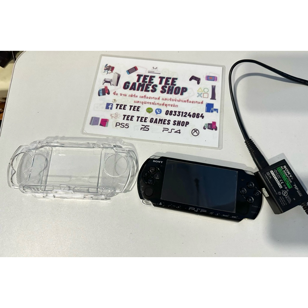 Pspรุ่น2000ใส่กรอบ3000 เมม32จิก ลงเกมเต็มจุ ลงไว้ทั้ง psp ps1 sfc boy ตัวเครื่องติดฟิล์มหน้าจอแล้ว