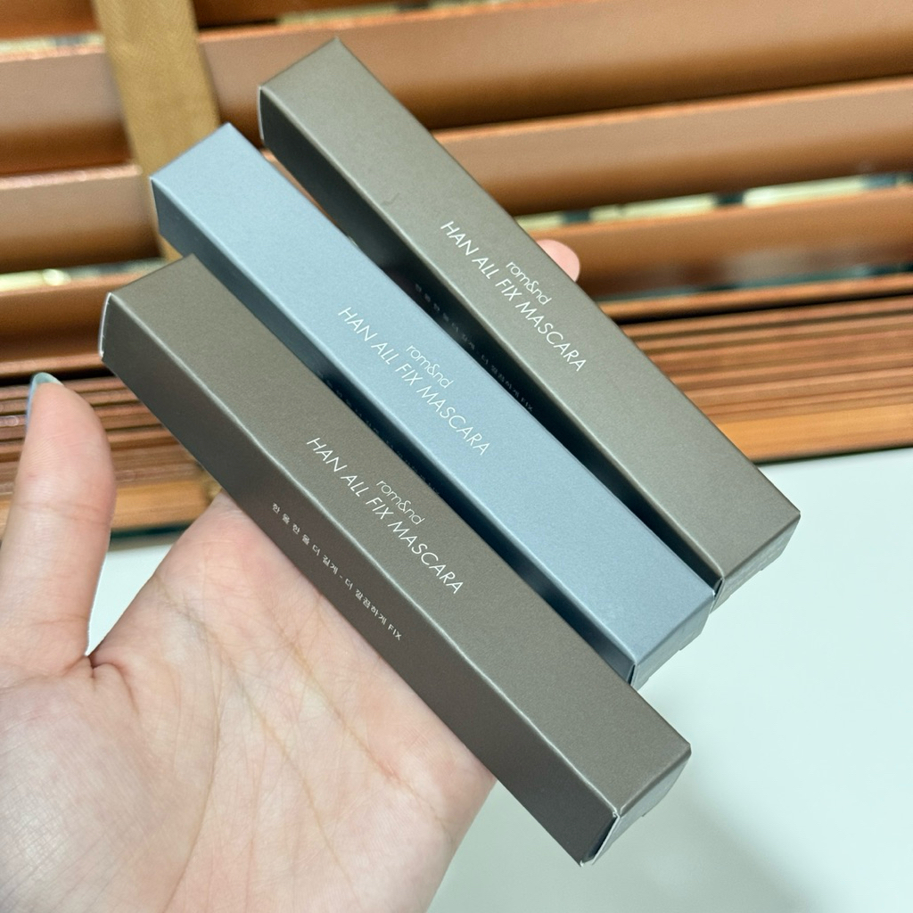 (กดในไลฟ์สด30%) rom&nd HAN ALL FIX MASCARA มาสคาร่า รุ่นขนตายาว ราคา ถูกที่สุด ดีลบีเคเค แกลเลอรีภาพที่ 3