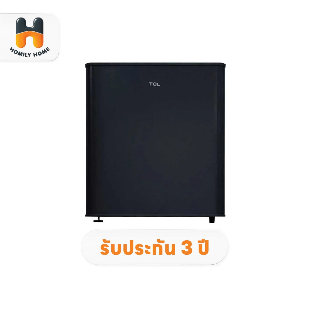 TCL ตู้เย็นมินิบาร์ รุ่น RT95XFSDB ขนาด 1.6 Q สีดำ ตู้เย็น มินิบาร์