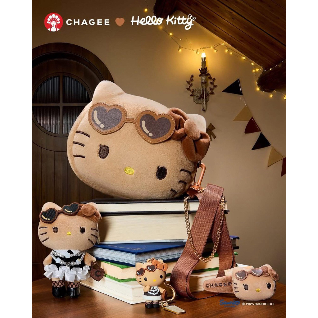 พร้อมส่ง🇹🇭✨ (มีส่งด่วน🛵) ของแท้💯 กระเป๋า/กิ๊บ/พวงกุญแจ CHAGEE x Kitty 🤎 (อ่านก่อนสั่งน้า)