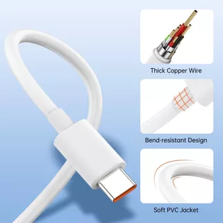 【หัวชาร์จเร็ว+สายชาร์จเร็ว Type c】For 67W Charging Combo (Type-A) / For 67W adapter charger combo