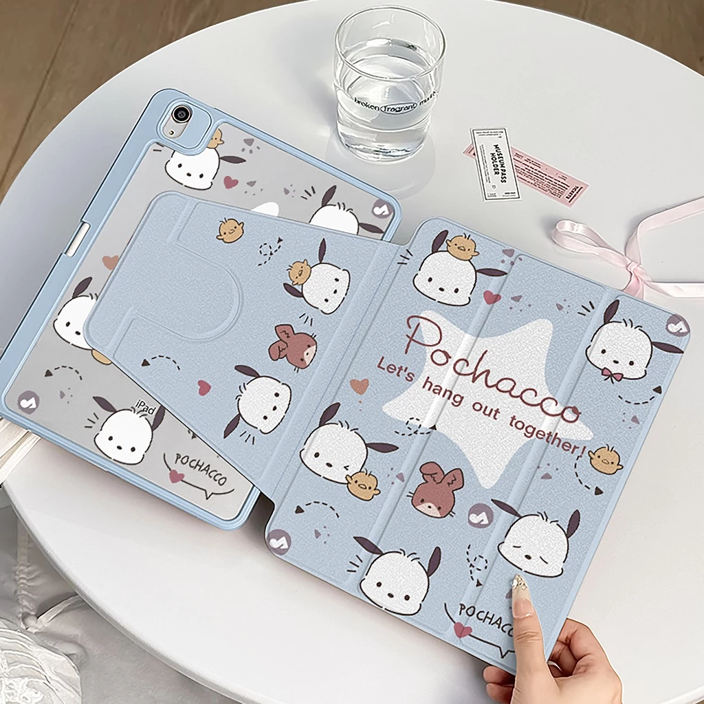 ⭐พร้อมส่ง⭐คสแท็บเล็ต Samsung สำหรับ Tab S10Lite S9 หมุนได้ 360° Pacha Dog S10+ มีที่ใส่ปากกา S6 Lite