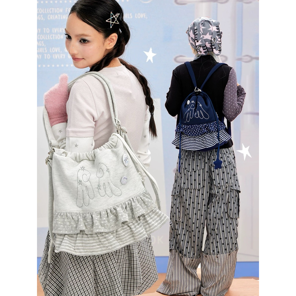 พร้อมส่ง ʚ♡⃛ɞ Lola design backpack กระเป๋าสะพายหลัง/ข้าง ️ จากช็อปแท้ – โปรปัง
