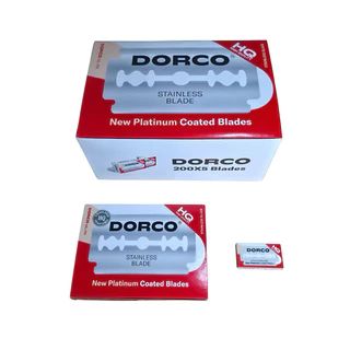 New #ดองโก้ #ใบมีดโกน 2คม #DORCO # 1แพ็ค100ใบ ของแท้ บาร์เบอร์ นิยมใช้