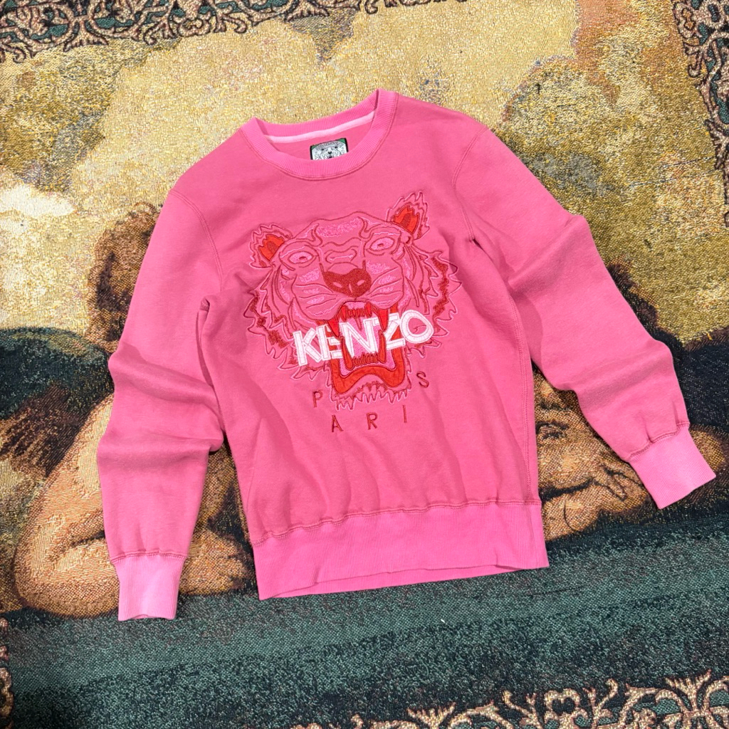 เสื้อสเวกเตอร์ Kenzo แขนยาวมือสอง