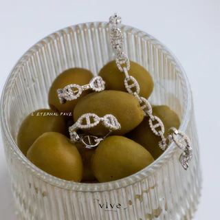 Vive - L'Eternal Pave Earrings ต่างหู