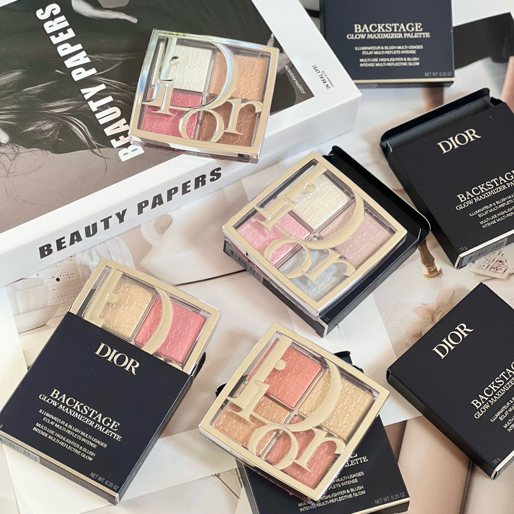 ⚡️พร้อมส่ง…ป้ายไทย⚡️แพคเกจใหม่ มีถุง 🛍️Dior Backstage Glow Face Palette