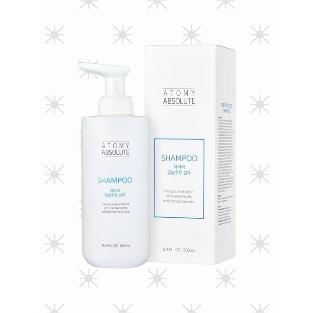 Atomy Absolute Shampoo & Conditioner อะโทมี่ แอบโซลูท แชมพู, อะโทมี่ แอบโซลูท คอนดิชั่นเนอร์