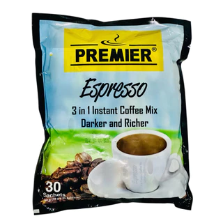 กาแฟ Premier Instant Coffee Mix 1 ห่อมี 30 ซองပရီးမီးယားကော်ဖီမစ်