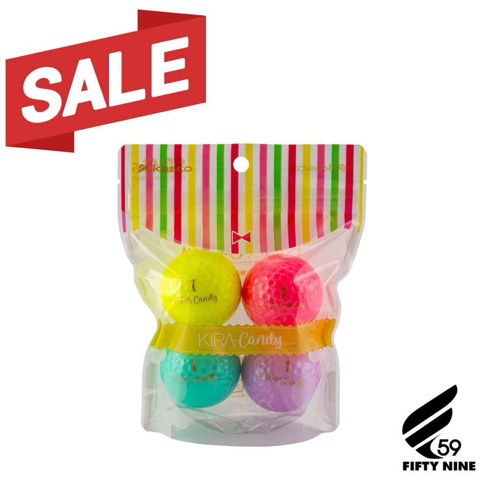 Kasco Golf Kira Candy // ลูกกอล์ฟสีสวยตีไกลสำหรับนักกอล์ฟหญิง // KIRA-CD