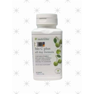 นิวทริไลท์ ไบโอ ซี พลัส สูตรออลเดย์ - 120 เม็ด Nutrilite Bio C Plus All Day Formula - 120 Tab