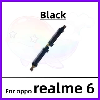 สําหรับ OPPO Realme 6 เปิด/ปิดปุ่มสวิทช์ด้านข้าง Volume Up Down ปุ่ม Flex Cable อะไหล่ทดแทน