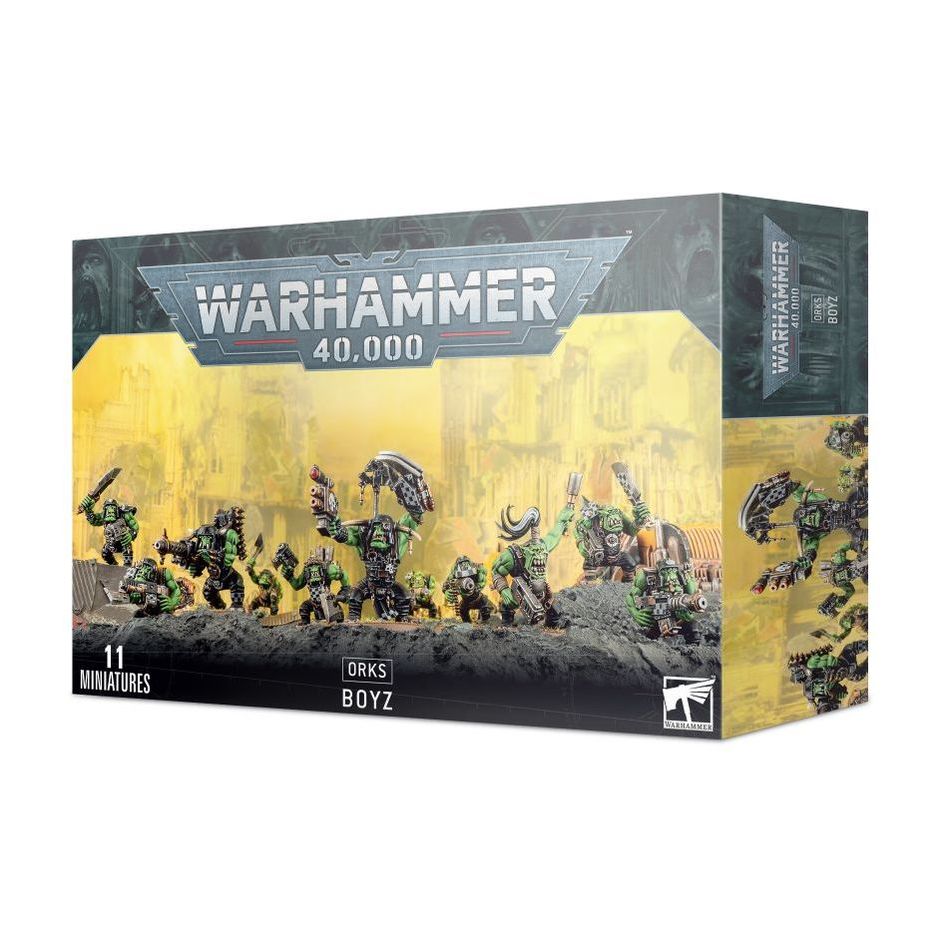 Warhammer 40K Ork Boyz – Games Workshop Orks Miniatures