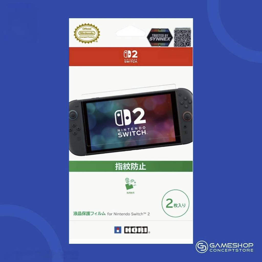 [ส่งทันที] Hori : Hori LCD Protective Film for Nintendo Switch 2 (2pcs) ฟิล์มใส 2 แผ่น