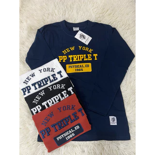 T..1.เสื้อแขนยาว งานปักเน้นๆPPนิวยอก&PPแขนยาวจั๊ม(ปัก5ดาว) S-4xlคอกลม ขายหญิงใส่ได้