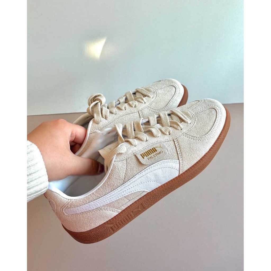 [ พร้อมส่ง ของแท้ 100% ] Puma Palermo Alpine Snow