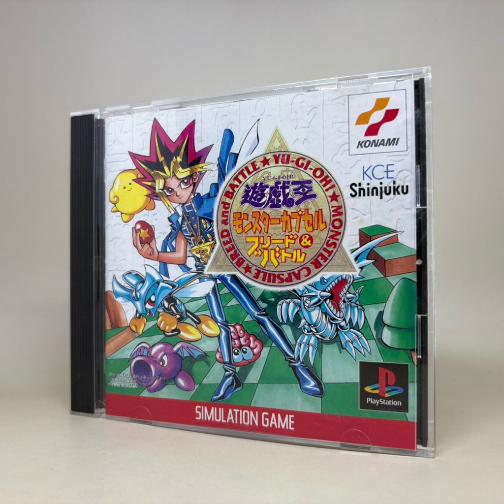 Yu-Gi-Oh!⭐️Monster Capsule⭐️Bleed Battle (PS1) | PlayStation Original CD Game Japan | Japanese | สิน