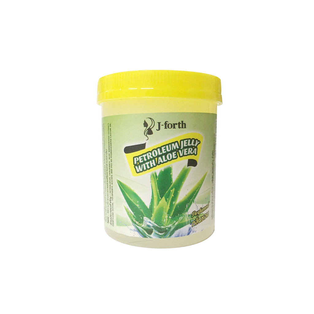 J-Forth Petroleum Jelly With Aloe Vera 65g (2108) เจลบำรุงเล็บ เจ-โฟร์ท ปิโตรเลียม เจลลี่ อะโลเวร่า