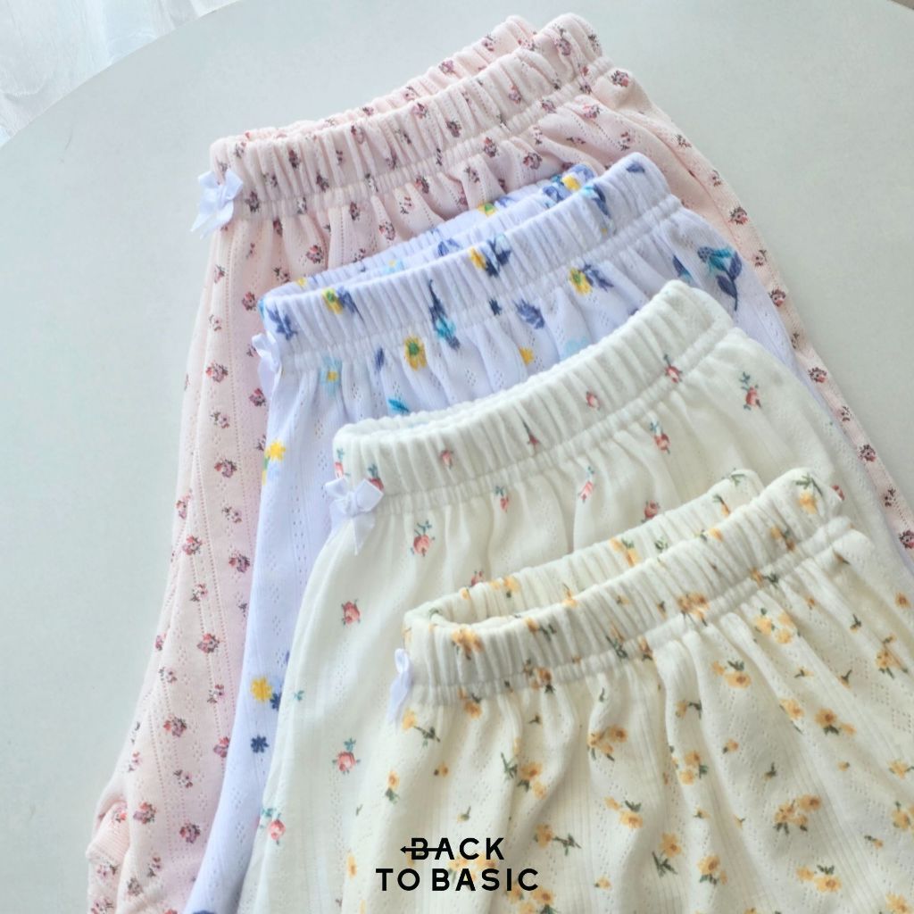 [BackToBasic] กางเกงขาสั้นเอวต่ำ รุ่น Ruby มีกระเป๋าผ้าฉลุ นุ่มยืด ใส่สบาย ใส่นอน ใส่อยู่บ้านน่ารักเซ็กซี่ ราคา ถูกที่สุด ดีลบีเคเค แกลเลอรีภาพที่ 6
