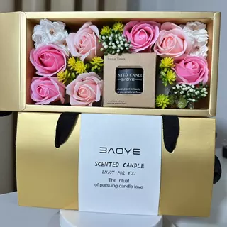 เทียนหอมของขวัญ ของขวัญวันเกิด เซ็ตของขวัญปีใหม่ ของชำร่วยงานแต่ง ของขวัญงานเกษียณ gift set