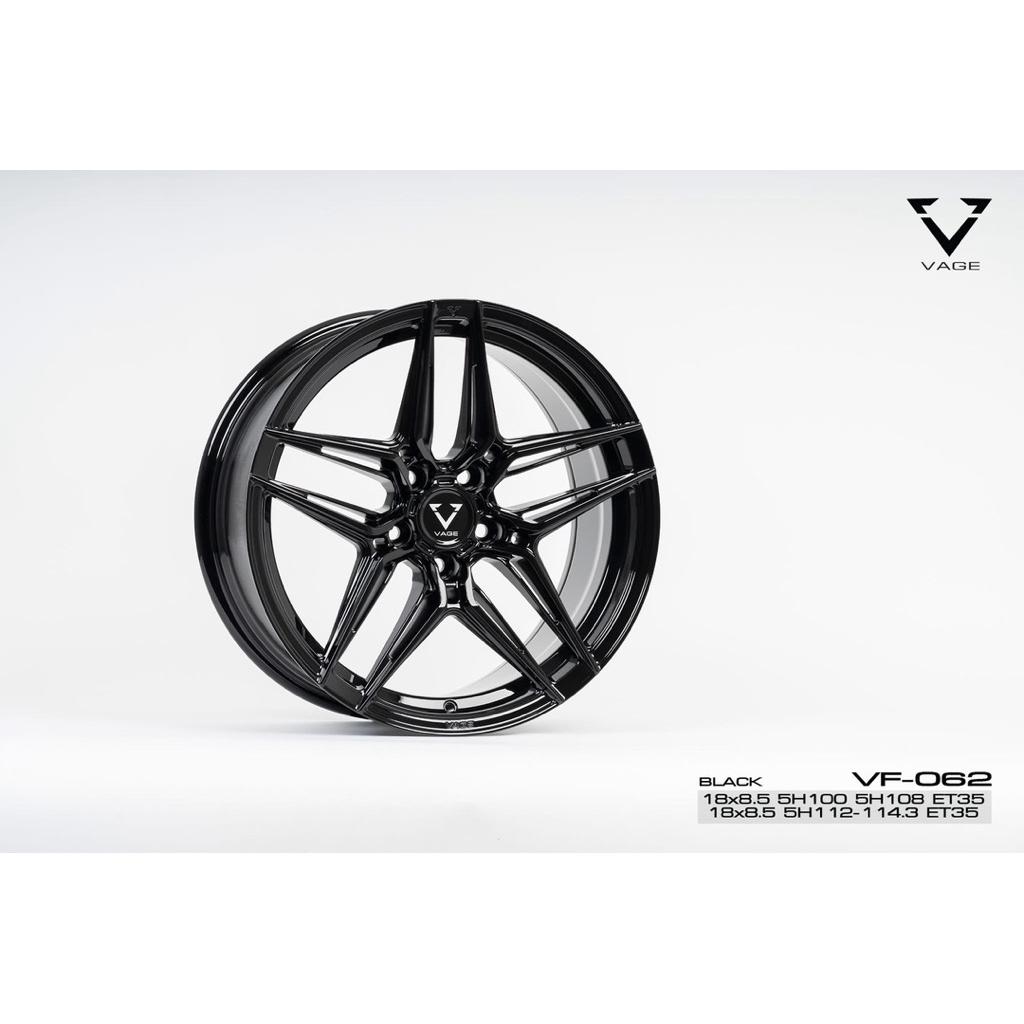 ล้อแม็กซ์ Vage ขอบ 18 5/113 ราคาต่อ สี่วง ของแท้ เบาทนทาน แจ้งลาย ในแชท