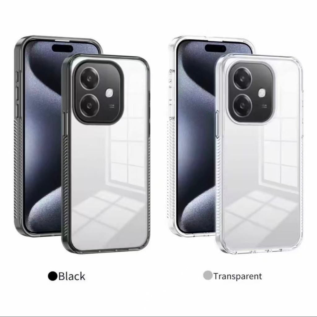 New เคสใสแข็ง🔥 เคสใสกันกระแทก ใช้สำหรับ OPPO A3 A3X A5i เคสใสแบบแข็ง ป้องกันมือถือ