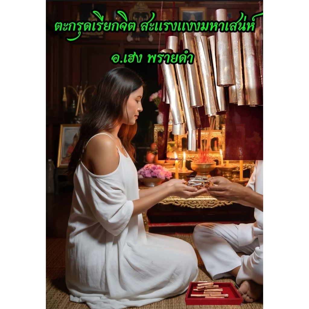 ตะกรุดเรียกจิต​ สะแรงแงงทำเสน่ห์