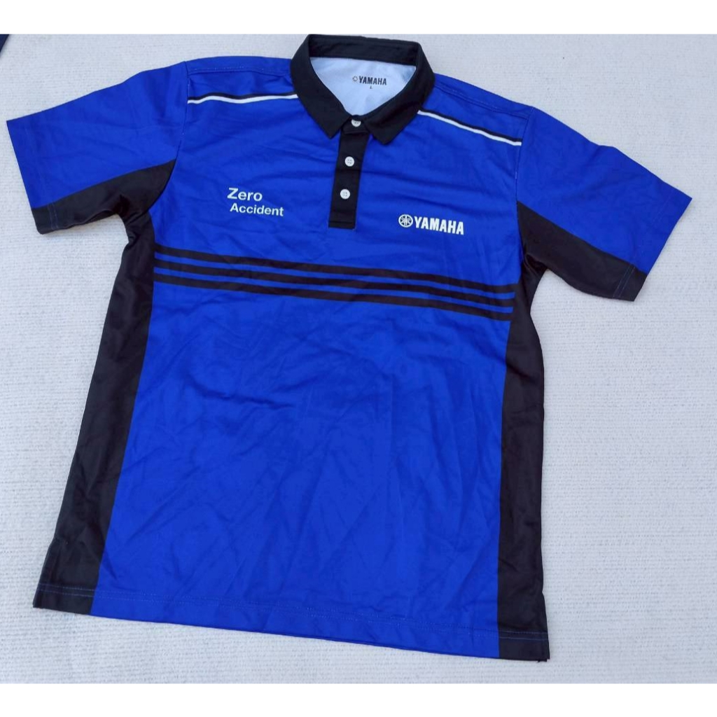 ของแท้ KELA YAMAHA YAMALUBE เสื้อโปโล ยามาฮ่า เรซซิ่ง ของแท้ศูนย์ Genuine MOTOR SPORT POLO-SHIRT ใหม