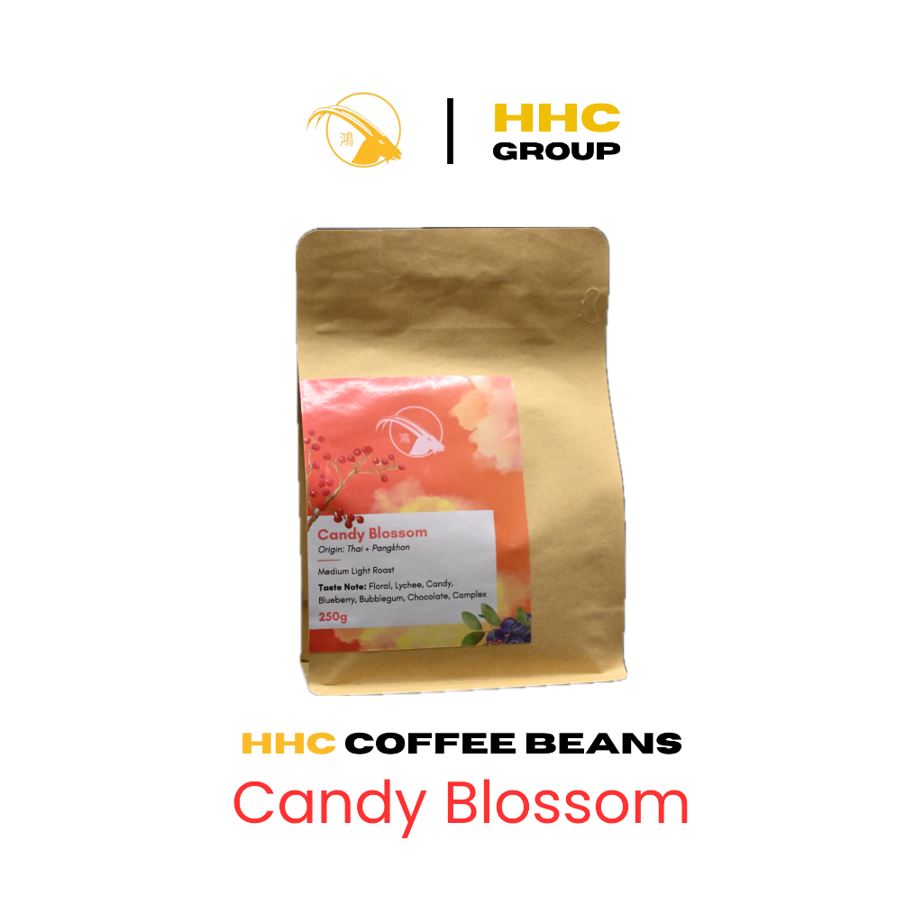 HHC Coffee Beans (Candy Blossom) Medium Light Roast