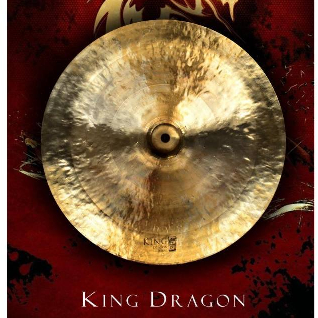 [โค้ดลด500-🔥] ฉาบไชน่า รุ่น King Dragon BX VX อาแปะ ขนาด 16 นิ้ว / 18 นิ้ว ฉาบ ไชน่า ฉาบทองเหลือง