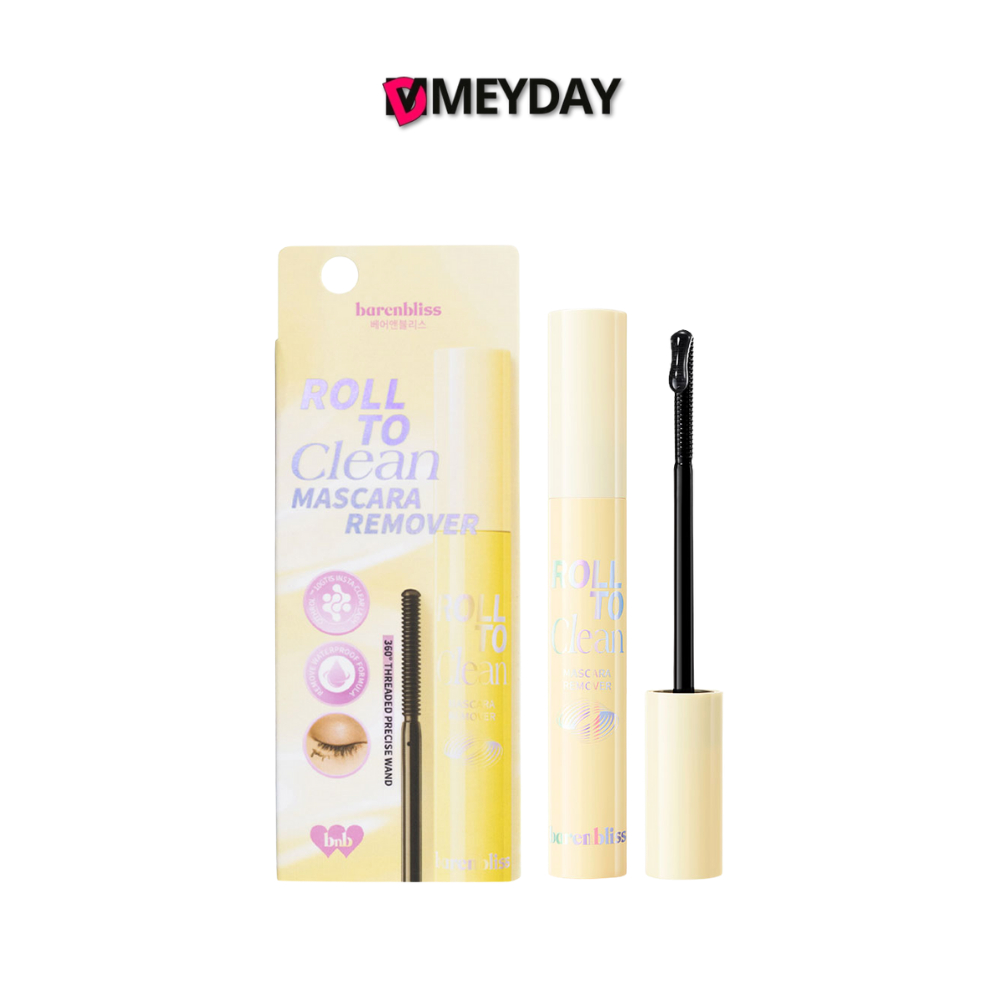 Barenbliss Roll To Clean Mascara Remover แบร์แอนด์บลิซ โรล ทู คลีน มาสคาร่า รีมูฟเวอร์ ที่ล้างมาสคาร่า 8g