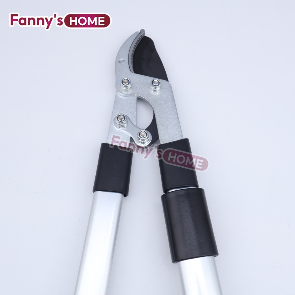 กรรไกรตัดกิ่งไม้ ยืดหดได้ ด้ามยาว ใบมีดSK5 กรรไกรตัดต้นไม้แบบยืดหดได้ ที่ตัดกิ่งไม้ต้นไม้สูง ด้ามหุ้มยาง  แข็งแรงทนทาน - รูปที่ 3