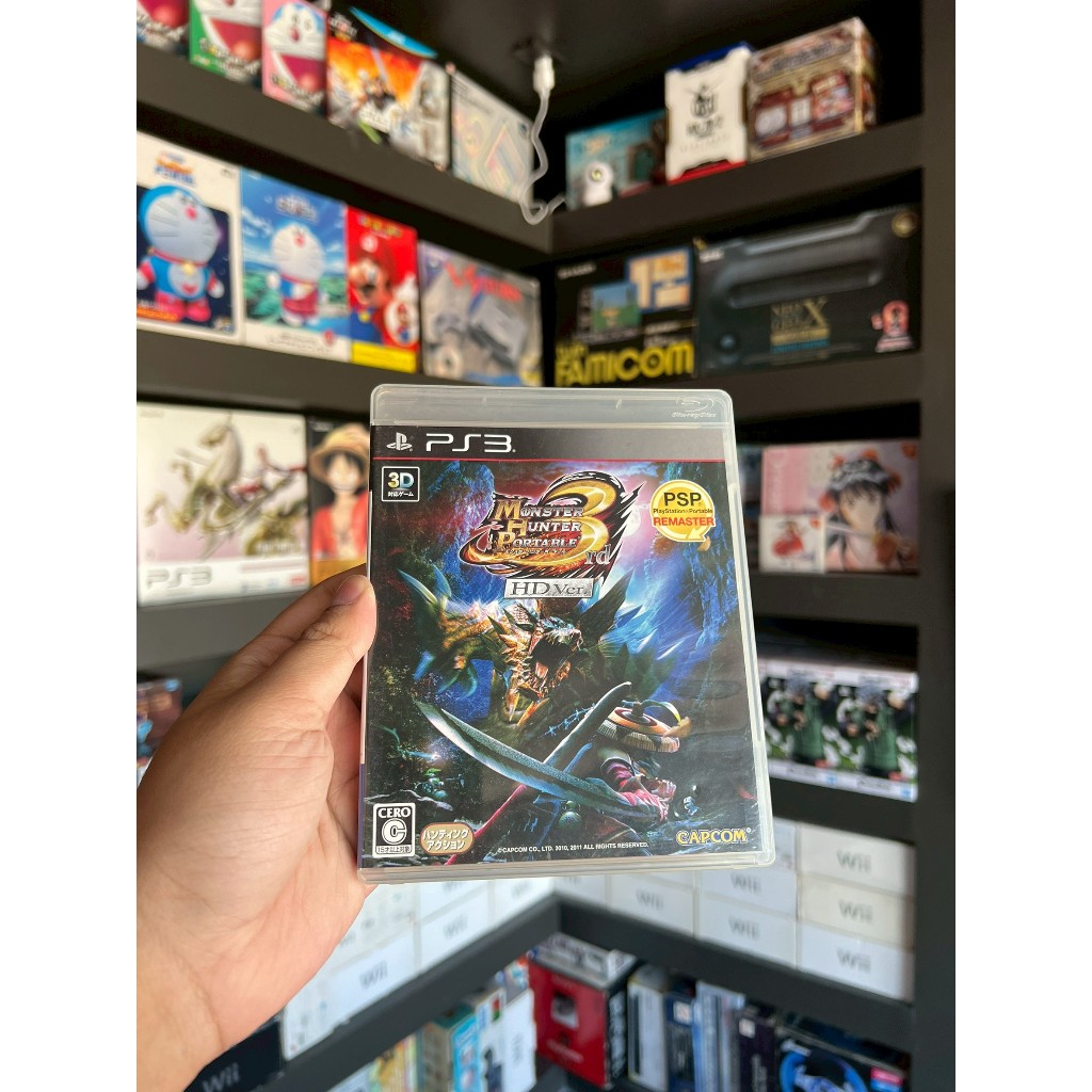 แผ่นแท้ PS3 Monster Hunter Portable 3rd HD Ver. Zone2 Japan