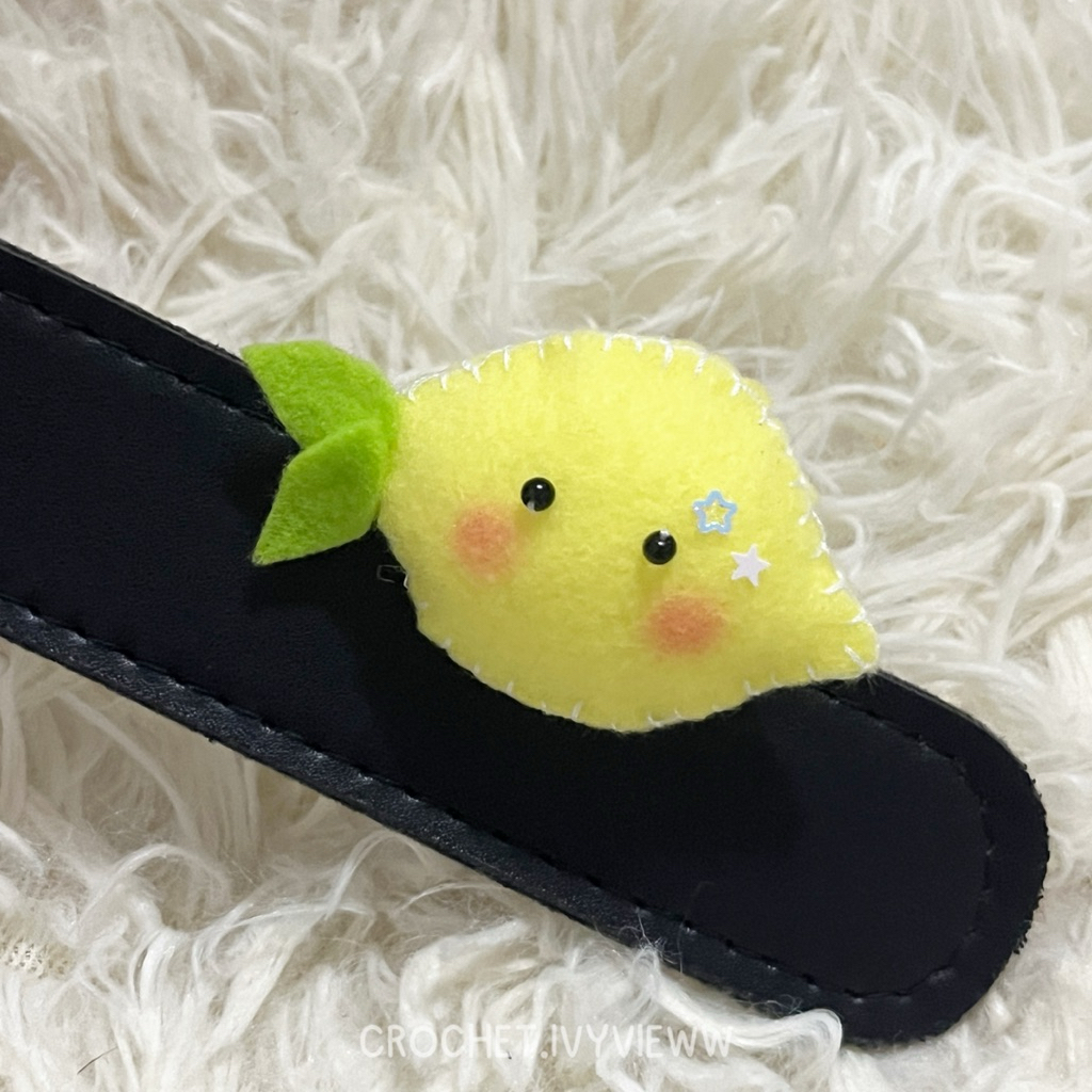 ตุ๊กตาหนีบเข็มขัด ที่หนีบเข็มขัดนักเรียน รูปเลม่อนน่ารัก ✨ ราคา ถูกที่สุด ดีลบีเคเค แกลเลอรีภาพที่ 3