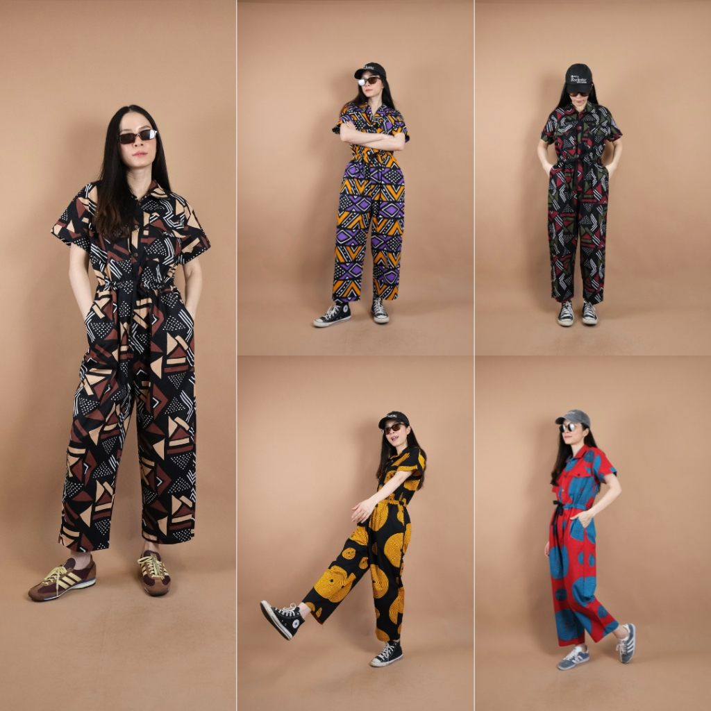 African Safari Jumpsuit | Chuenmuen